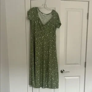 ardene green dress Ardene button down Green dress S (4-6)